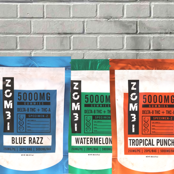 Zombi Specimen-Z Delta 8 + THCa Gummies 5000mg Best Sales Price - Gummies