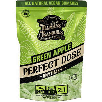 Tillmans Tranquils Green Apple 2:1 CBD:THC Gummies Best Sales Price - Gummies