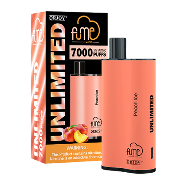 Fume Infinity Peach Ice 3500 Puffs Best Sales Price - Disposables