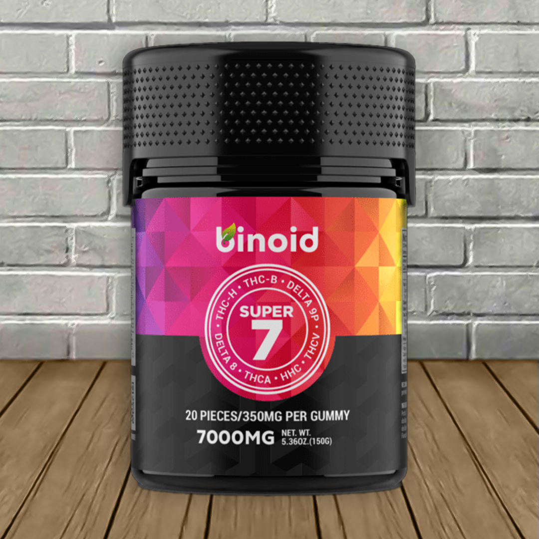 Binoid Super 7 Blend Gummies 7000mg – TenVape