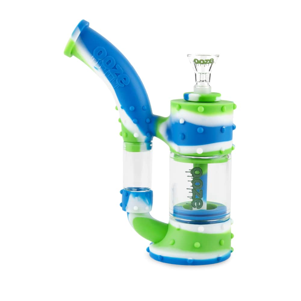 Ooze Stack Pipe Silicone Bubbler Best Sales Price - Bongs