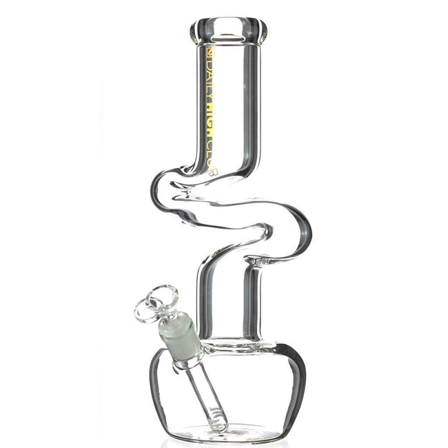 Daily High Club "Bubble Bottom Double Kinked" Bong Best Sales Price - Bongs