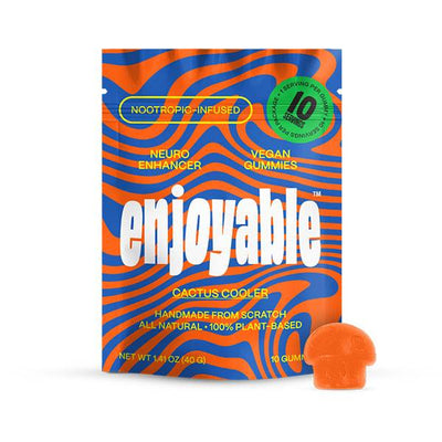 Enjoyable Neuro Enhancer Vegan Gummies | 2pk or 10pk Best Sales Price - Gummies