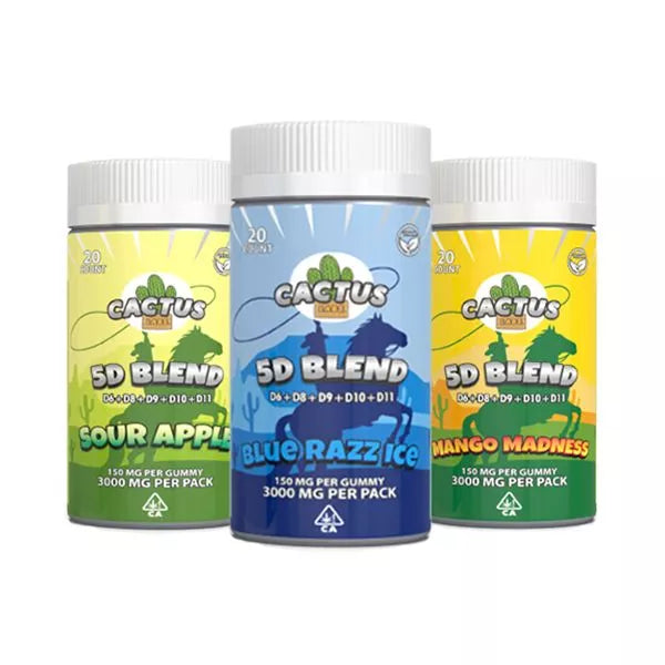 Cactus 5D Blend Gummies 3000mg Best Sales Price - Gummies