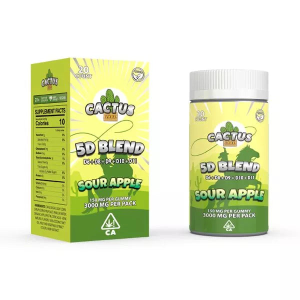Cactus 5D Blend Gummies 3000mg Best Sales Price - Gummies
