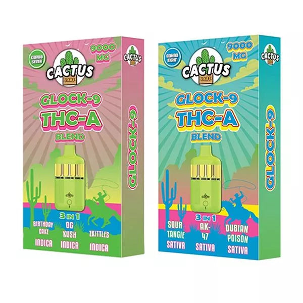 Cactus Glock-9 THC-A Blend Best Sales Price - CBD
