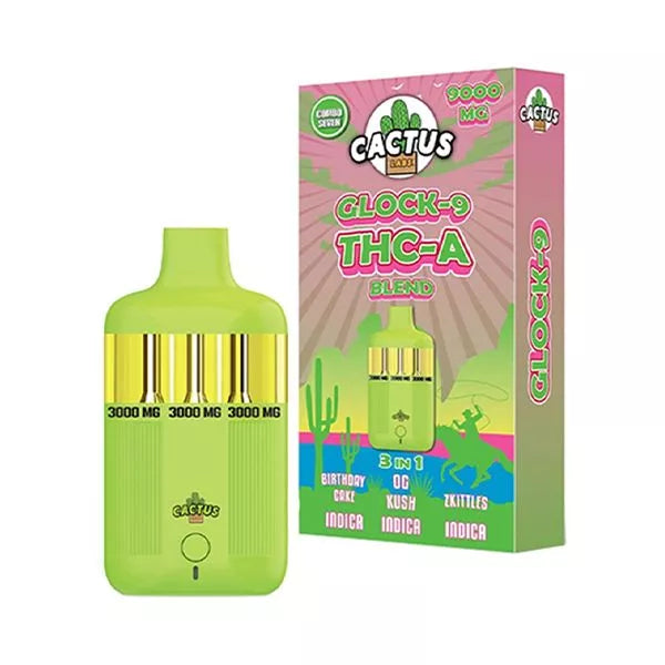 Cactus Glock-9 THC-A Blend Best Sales Price - CBD