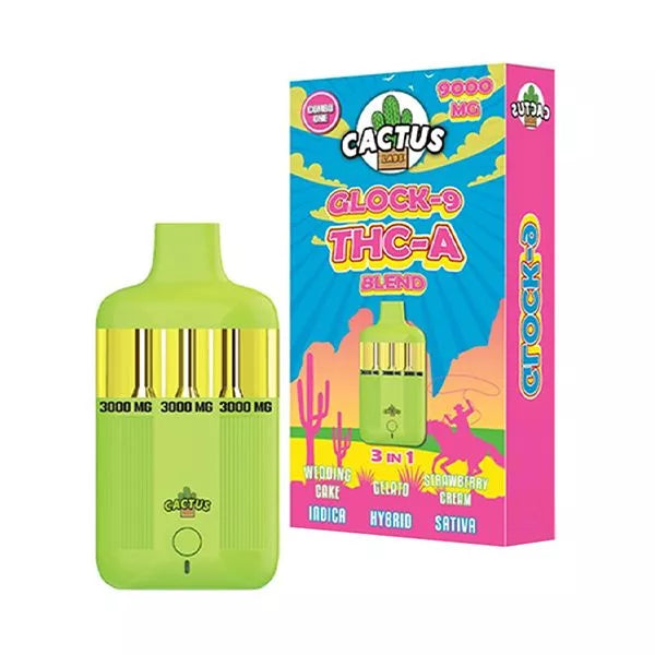 Cactus Glock-9 THC-A Blend Best Sales Price - CBD
