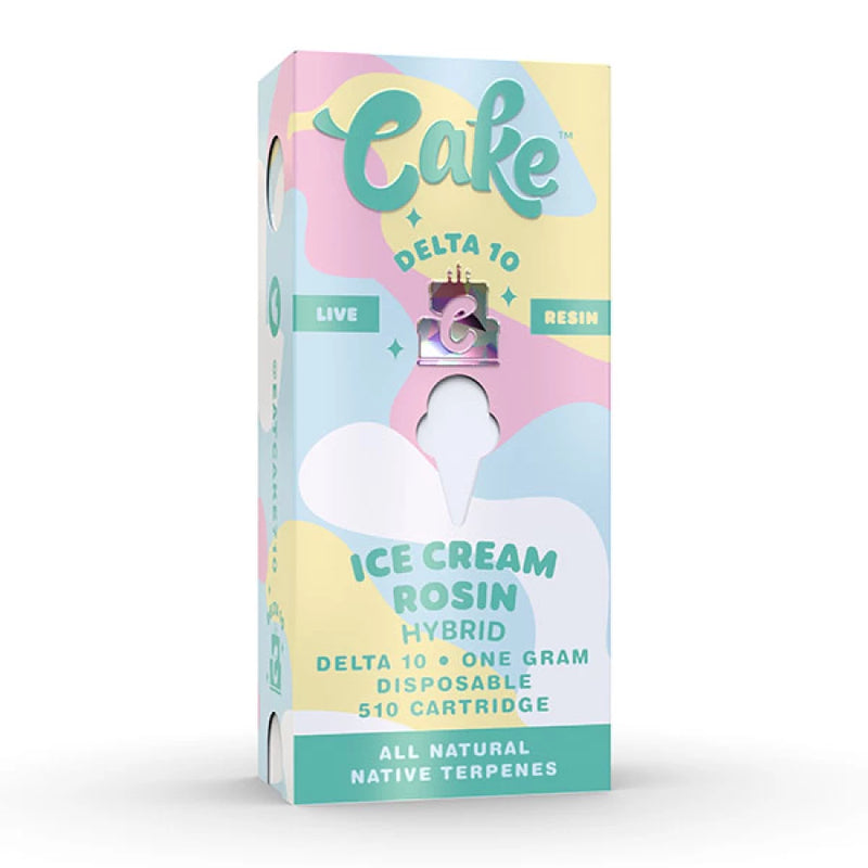 Live Resin Carts - Cake Ice Cream Live Resin Delta 8 Cartridge (1g)