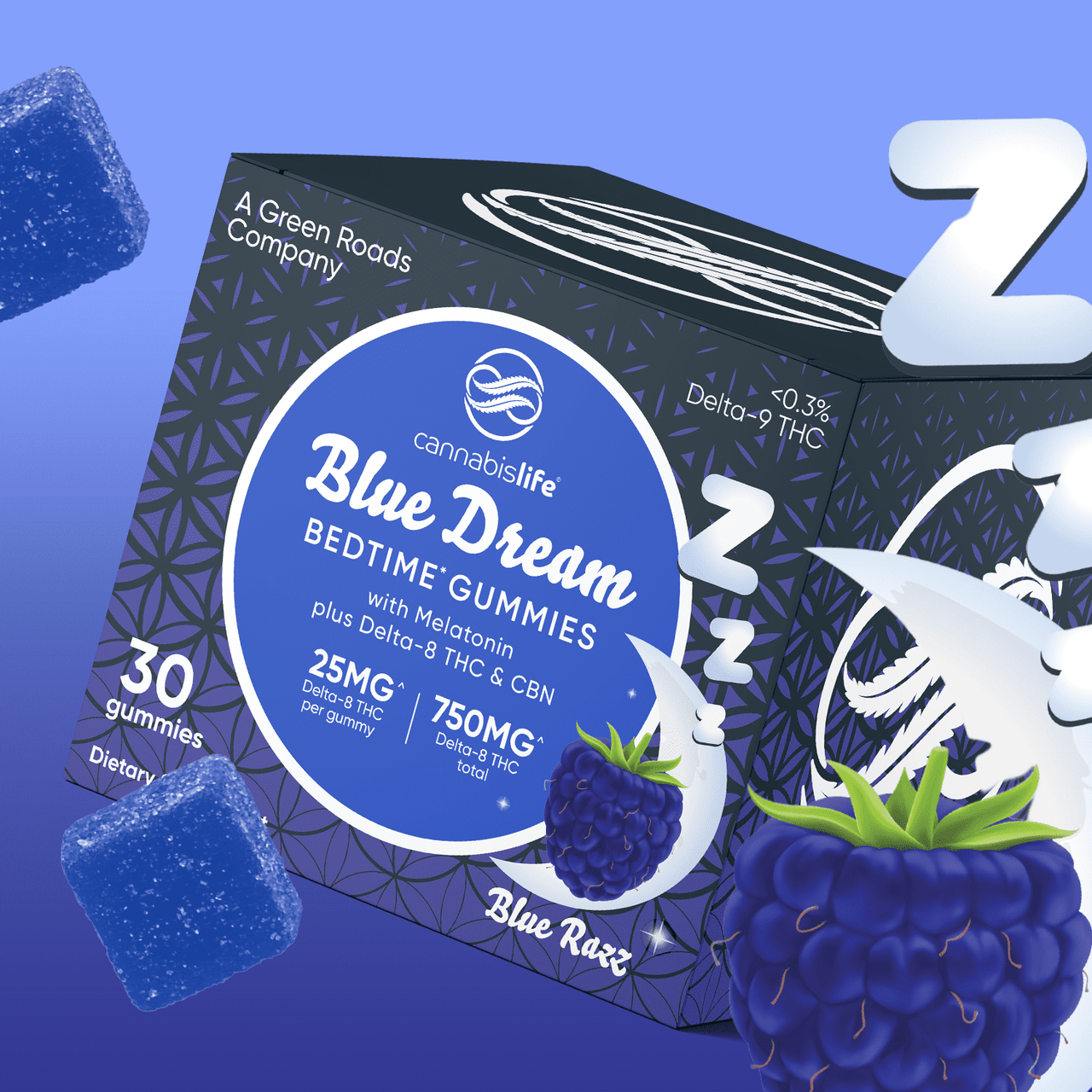 Cannabis Life Blue Dream Bedtime Gummies Best Sales Price - Gummies