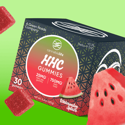 Cannabis Life Watermelon Splash HHC Gummies - (30ct) 750mg Best Sales Price - Gummies