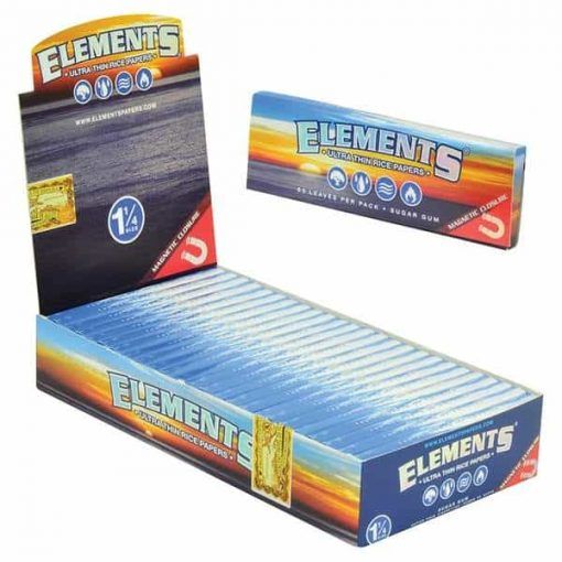 Elements Ultra Rice 1 1/4 Magnet Rolling Papers Best Sales Price - Rolling Papers & Supplies
