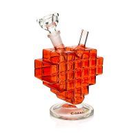 Cannabox 8-Bit Pixel Heart Bong Best Sales Price - Bongs