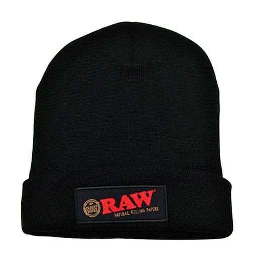 Raw Black Beanie Best Sales Price - Accessories