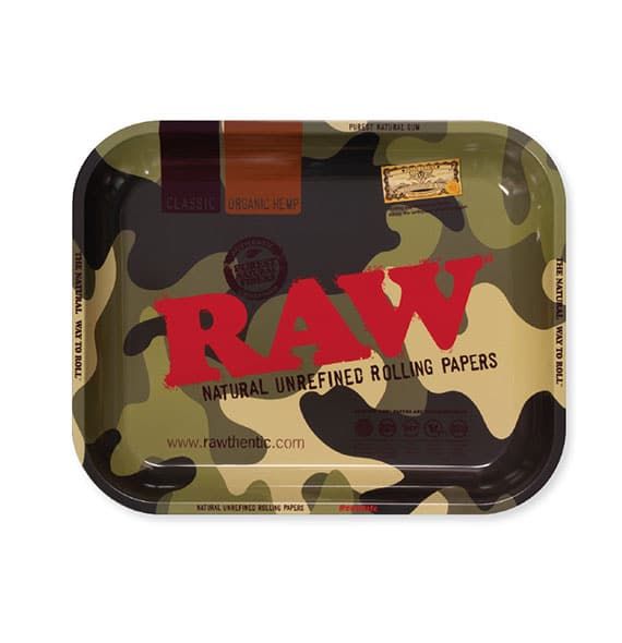 RAW Camo Large Rolling Tray Best Sales Price - Rolling Papers & Supplies