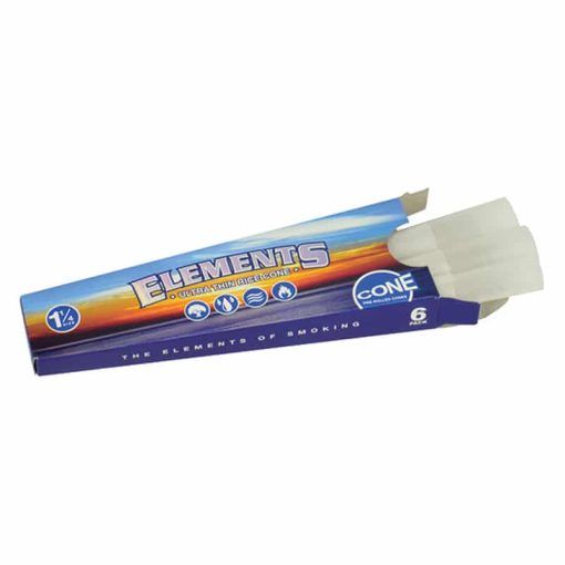 Elements 1 1/4” Pre-Roll Cones 6 Pack Best Sales Price - Pre-Rolls