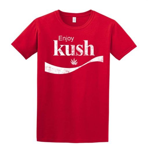 Cannabox August 2019 “Enjoy Kush” Shirt Best Sales Price - Accessories
