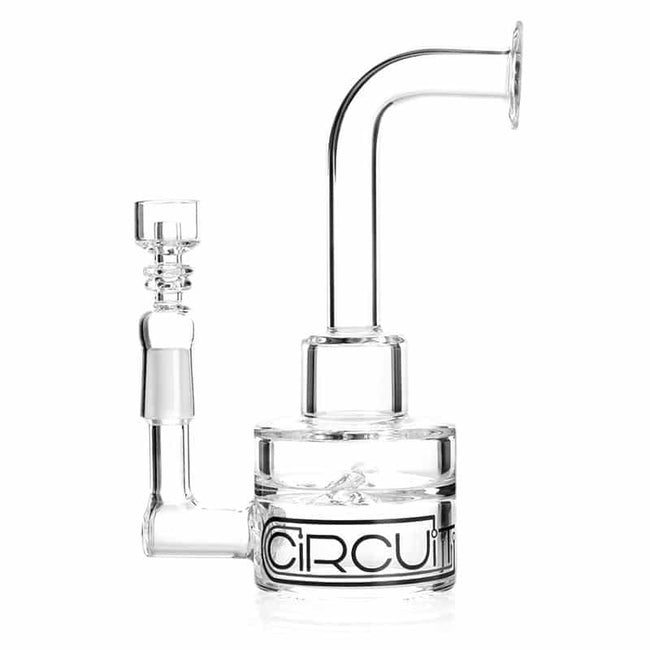 GRAV Labs Large Clear Circuit Dab Rig Best Sales Price - Dab Rigs