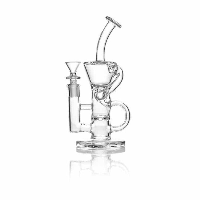 GRAV Labs Clear Klein Sprocket Recycler Best Sales Price - Bongs