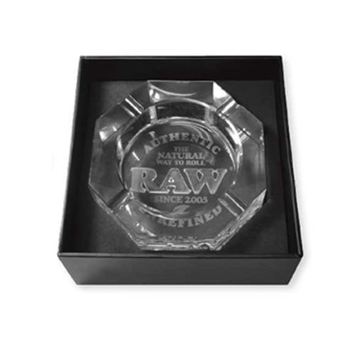 RAW Crystal Glass Ashtray Best Sales Price - Accessories