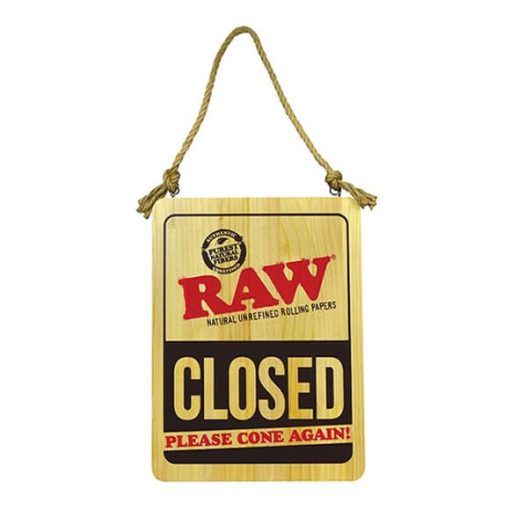 Raw Door Sign Best Sales Price - Accessories