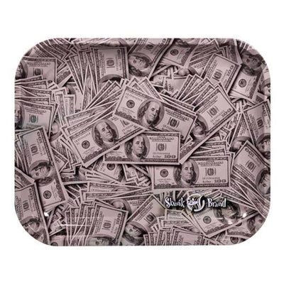 Cannabox Skunk Cash Rolling Tray Large Best Sales Price - Rolling Papers & Supplies