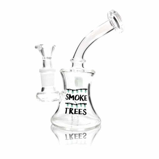 Smoke Trees Glow In The Dark Mini Bong Best Sales Price - Bongs