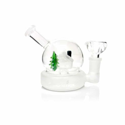 Cannabox Cozy Cabin Snow Globe Mini Bong Best Sales Price - Bongs