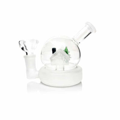 Cannabox Cozy Cabin Snow Globe Mini Bong Best Sales Price - Bongs