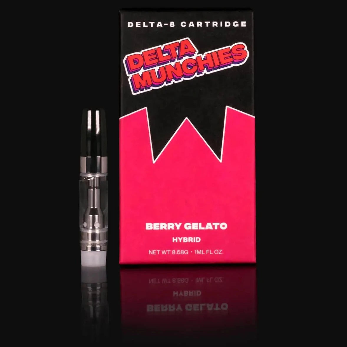 Delta Munchies Berry Gelato 1G Delta 8 Cart – TenVape