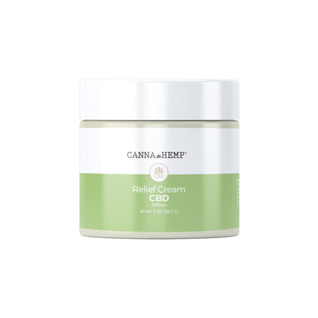 CannaHemp CBD Relief Cream 500mg Best Sales Price - Topicals