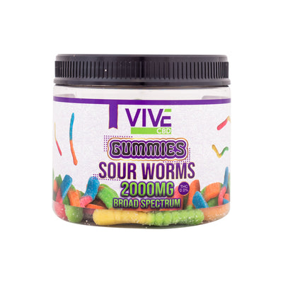 CBD Sour Worms Best Sales Price - Edibles