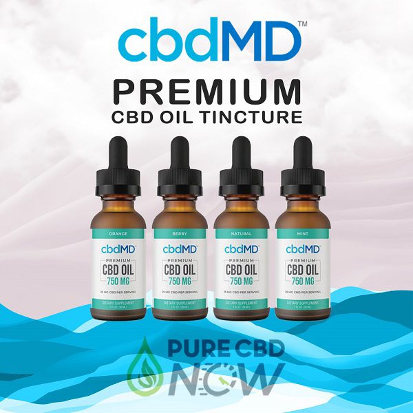 cbdMD Premium CBD Oil Tincture Drops 30mL Best Sales Price - Tincture Oil