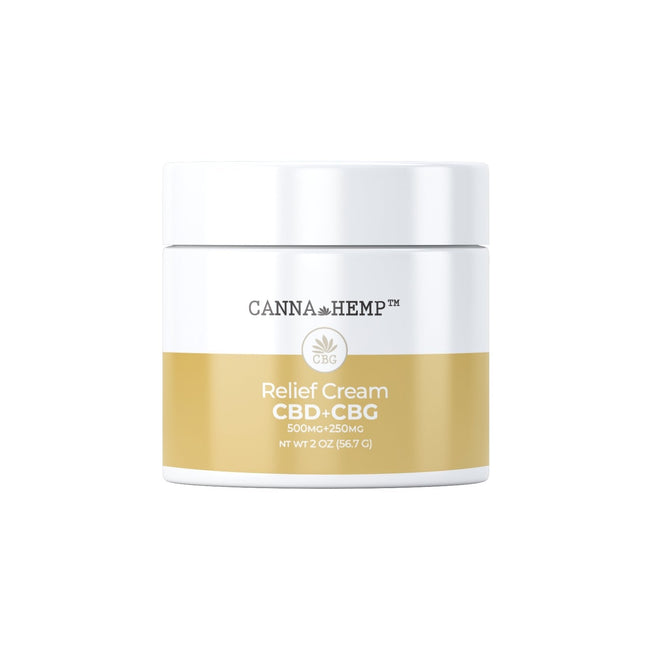 CannaHemp CBD+CBG Relief Cream Best Sales Price - Topicals
