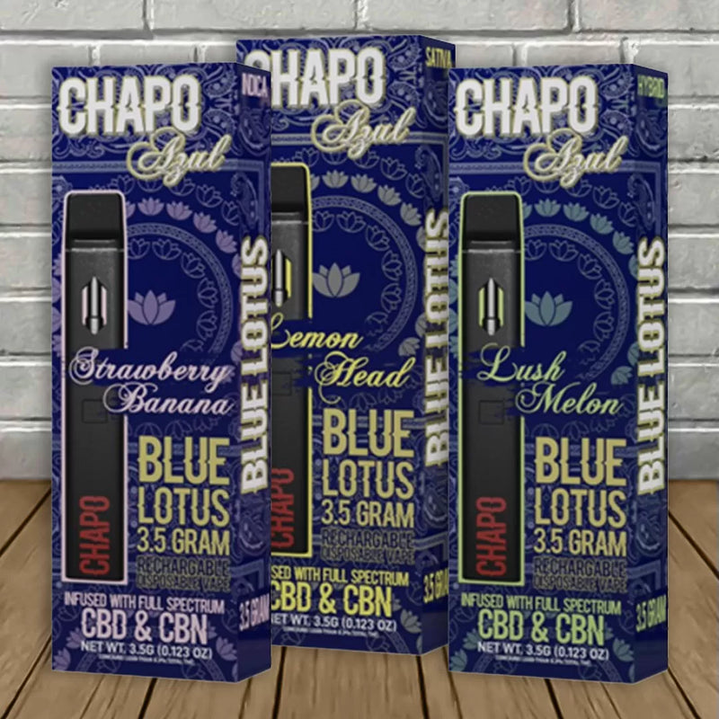 Chapo Extrax Azul Blue Lotus Disposable 3.5g Best Sales Price - Vape Pens