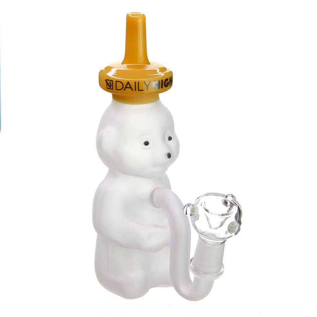 Daily High Club "Frosted Honey Bear" Bong Best Sales Price - Bongs