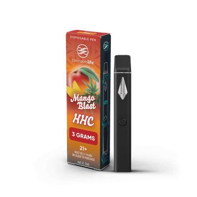 Cannabis Life Mango Blast HHC Disposable Vape Pen Best Sales Price - Vape Pens