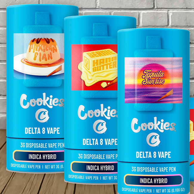 Cookies Delta 8 THC Disposable 3ml Best Sales Price - Vape Pens