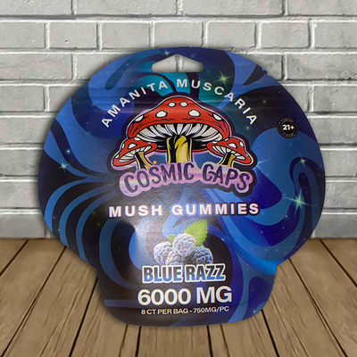 Cosmic Caps Amanita Muscaria Mush Gummies 6000mg Best Sales Price - Gummies