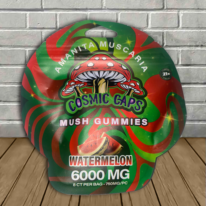 Cosmic Caps Amanita Muscaria Mush Gummies 6000mg Best Sales Price - Gummies