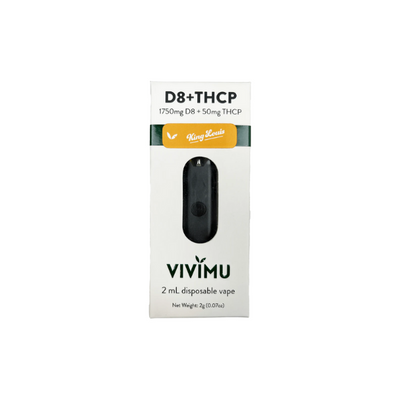 Vivimu Delta 8 THC + THCp Disposable Vape: King Louis Best Sales Price - Vape Pens