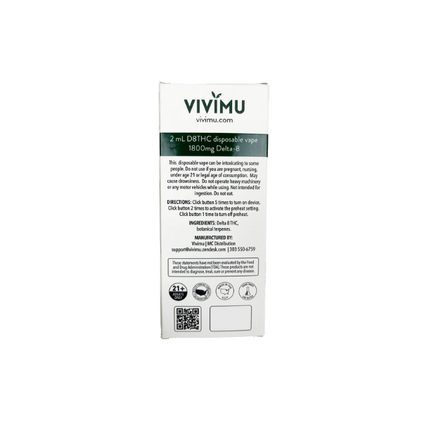 Vivimu Delta 8 THC Vape Disposable: Train Wreck Best Sales Price - Vape Pens