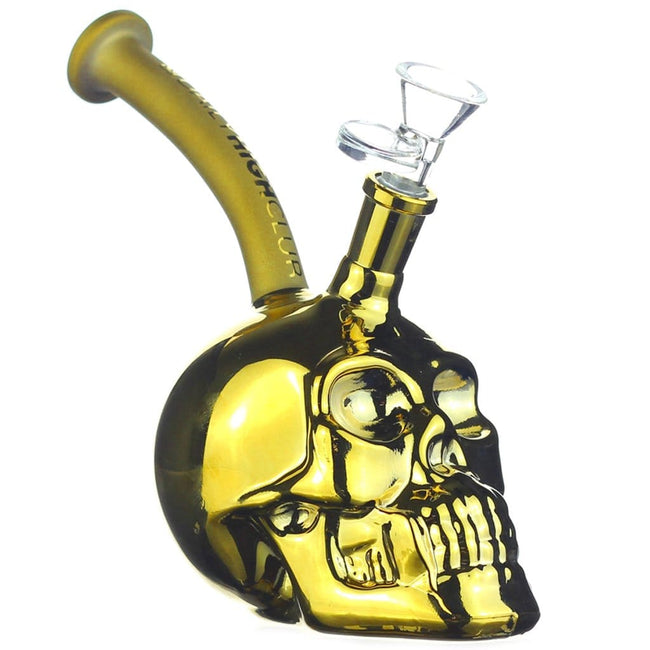 Daily High Club "Gold Skull" Bong Best Sales Price - Bongs