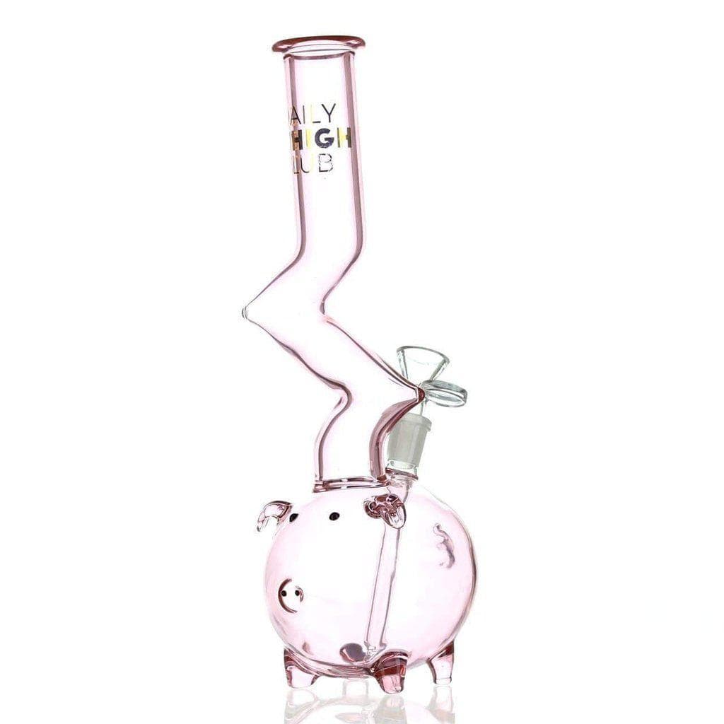 Daily High Club "Pink Pig" Bong Best Sales Price - Bongs