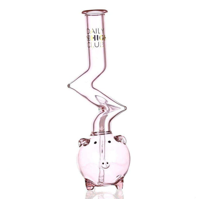 Daily High Club "Pink Pig" Bong Best Sales Price - Bongs