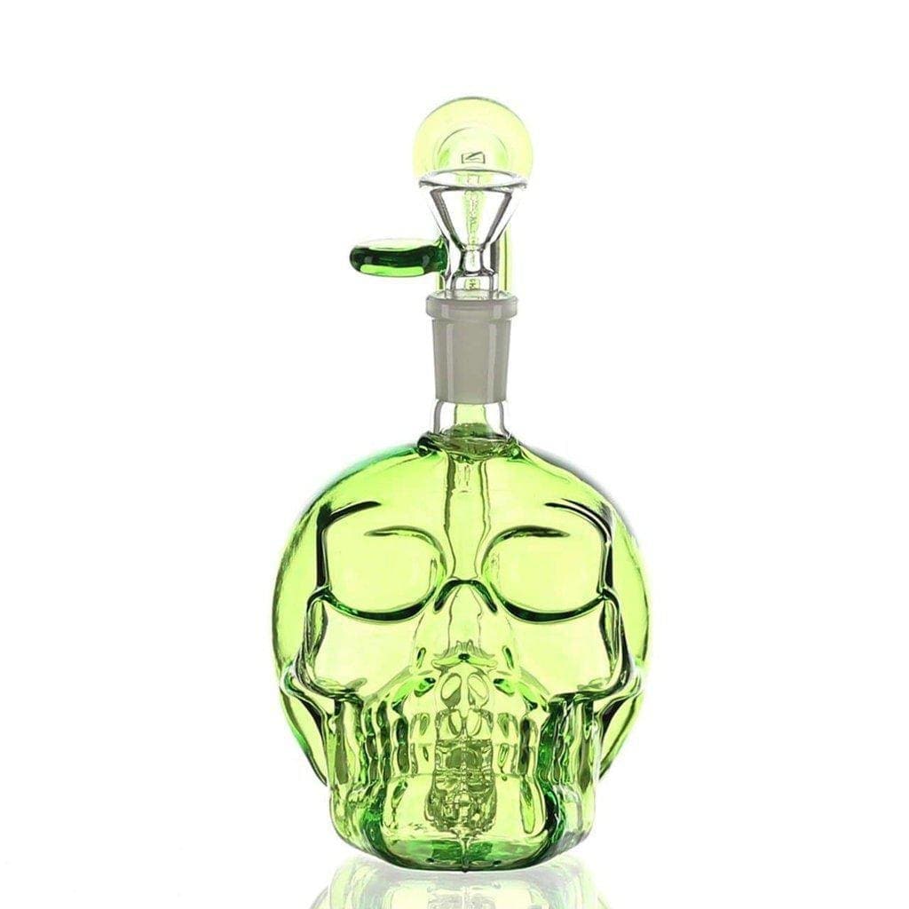 Daily High Club "Slime Green Skull" Bong Best Sales Price - Bongs