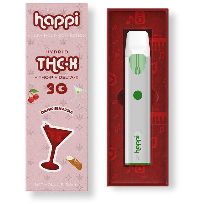 Happi Dank Sinatra - 3G THC-X Disposable (Hybid) Best Sales Price - Vape Pens