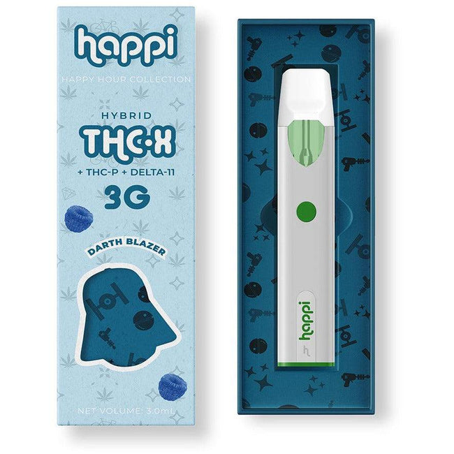 Happi Darth Blazer - 3G THC-X Disposable (Hybrid) Best Sales Price - Vape Pens