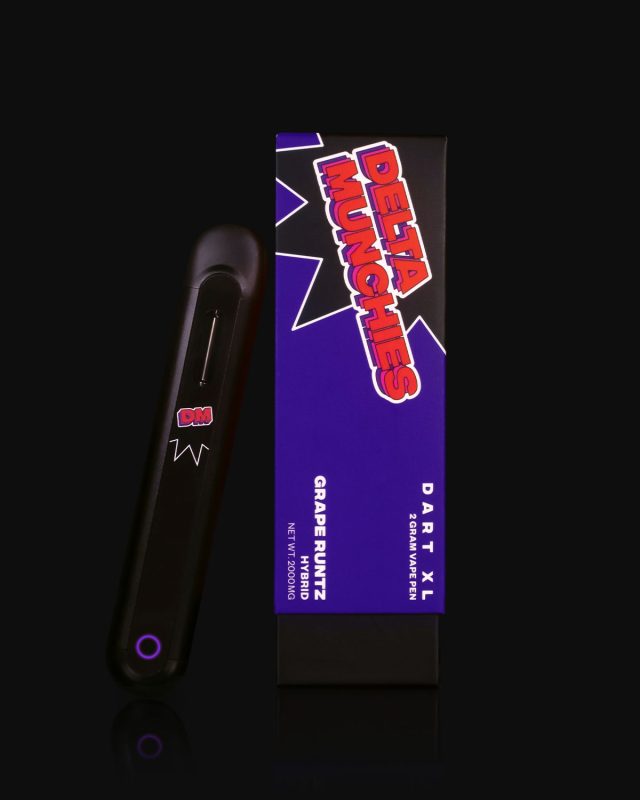 Delta Munchies LA Confidential Special Edition 2G Delta 8 Dart XL Best Sales Price - Vape Pens