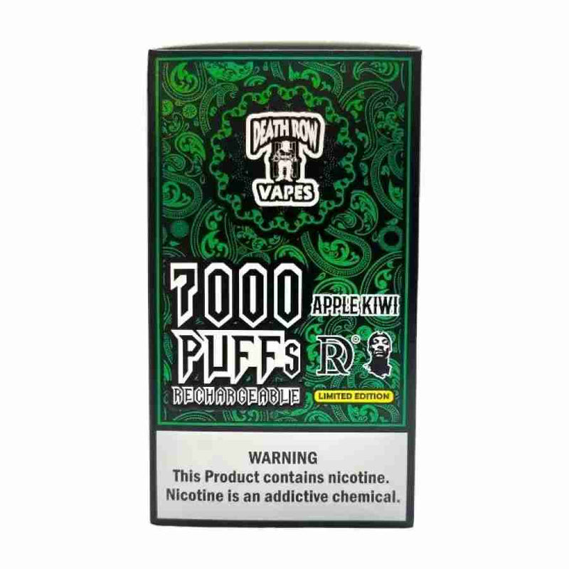 Death Row 7000 Puffs 5% Disposable Vapes Best Sales Price - Disposables